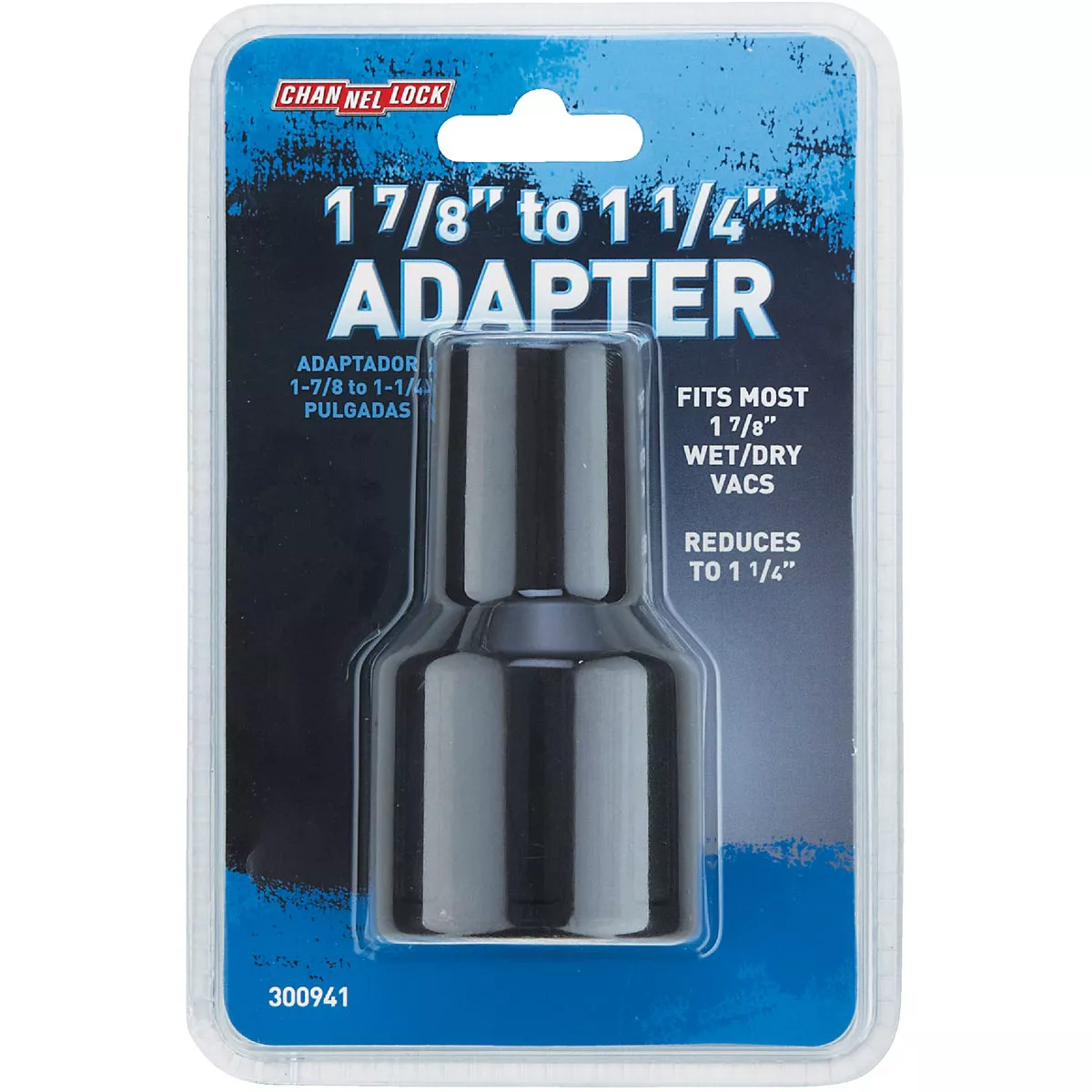 Channellock 1-1/4 In. to 1-7/8 In. Polypropylene Vacuum Tool Adapter