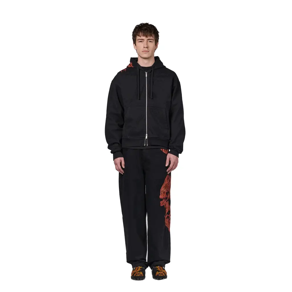 "hellboy" Zip Up black