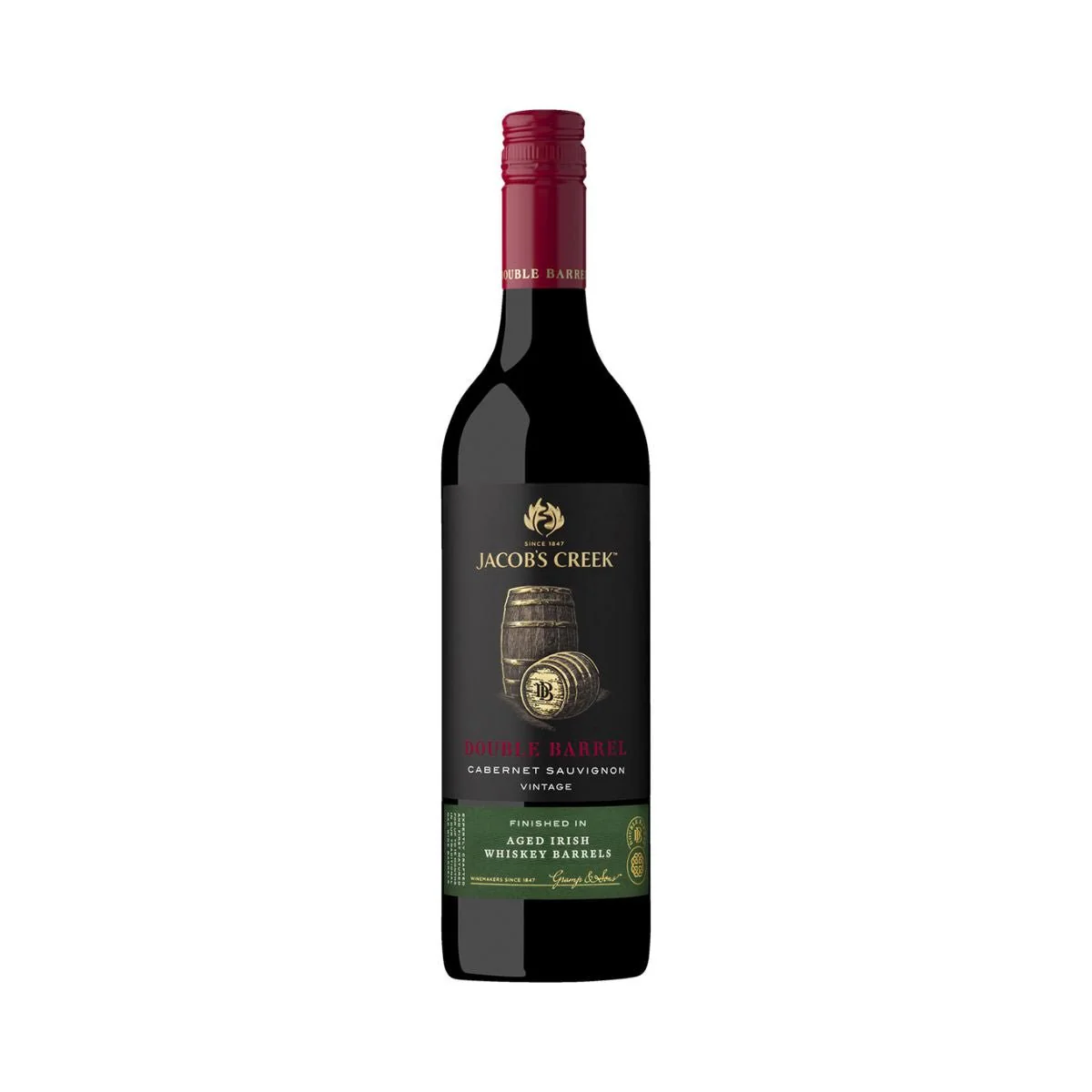 Jacob's Creek Double Barrel Cabernet Sauvignon (750ml) Case of 6