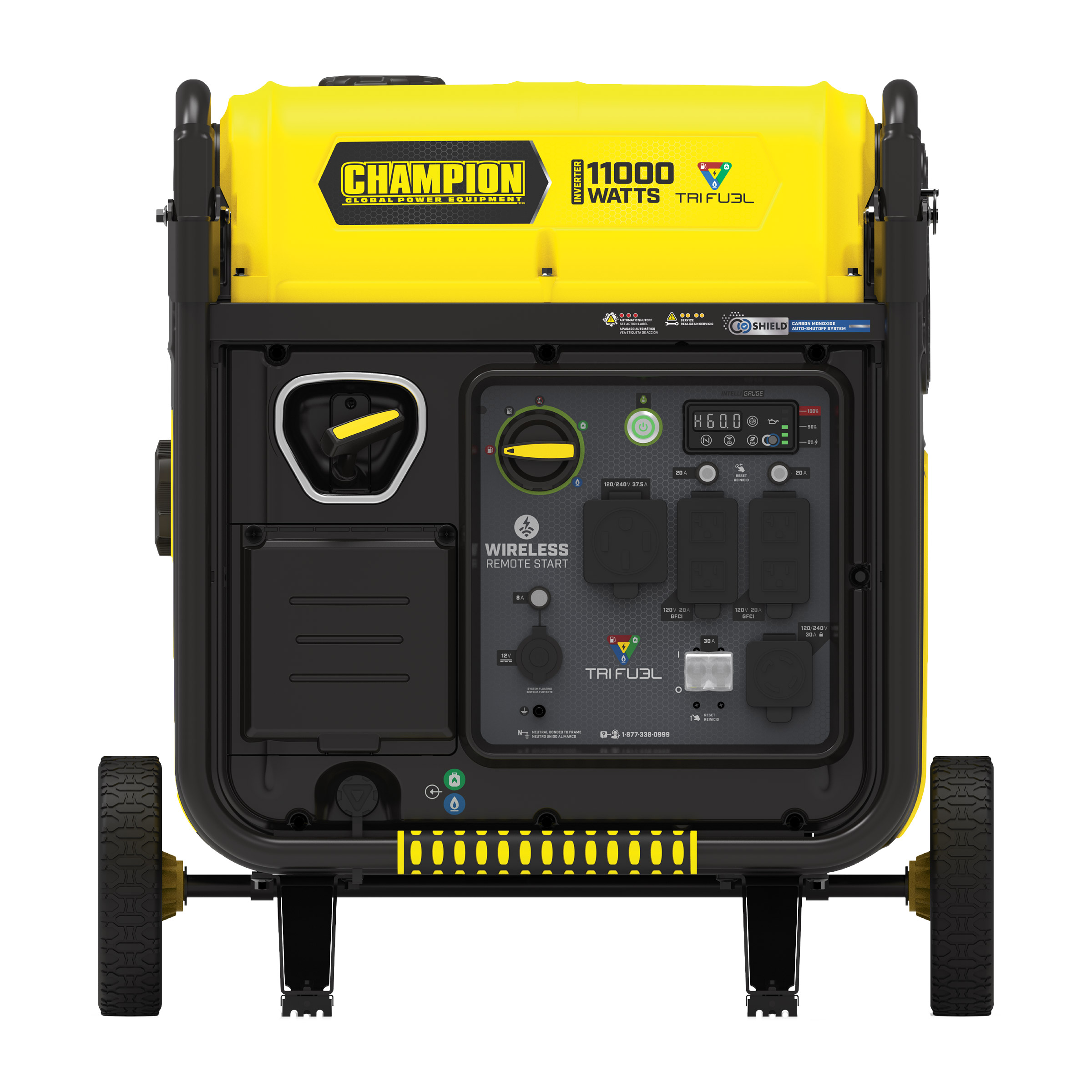 Champion 11000W Remote Start Tri-Fuel Portable Inverter Generator - Image 2