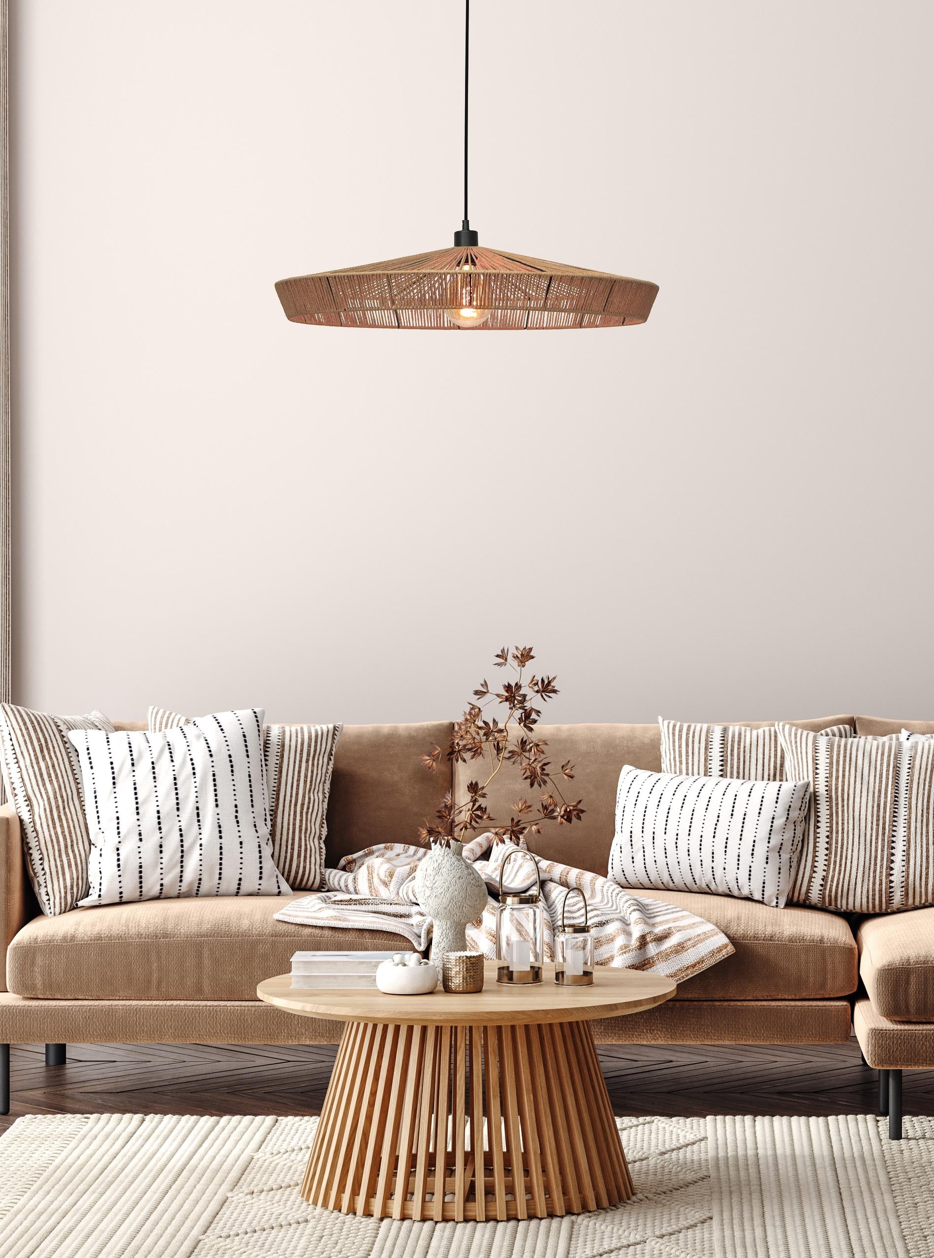 Yunkai hanglamp Ø70 naturel