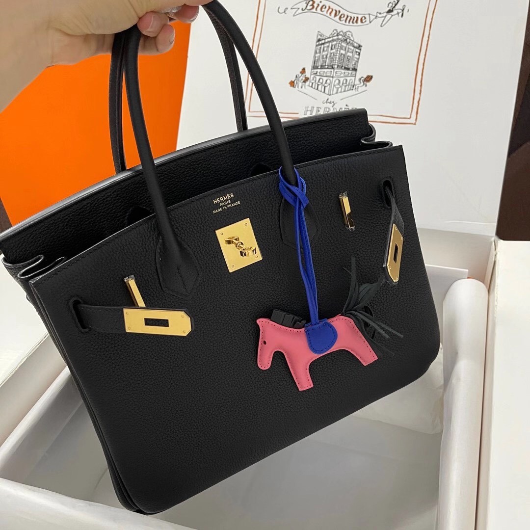 Hermes Birkin 30cm Togo Leather Gold Hardware