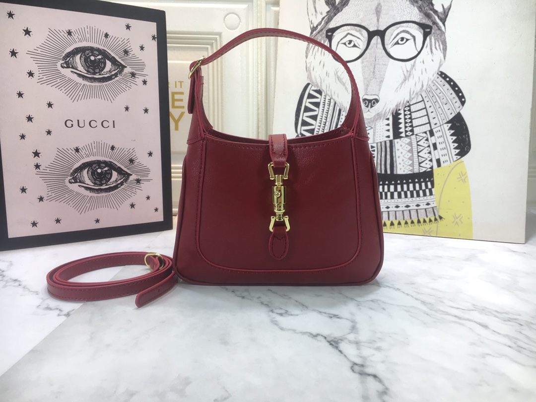 Replica Gucci Jackie 1961 Mini Hobo Bag 637092 Solid1:1High-quality replica