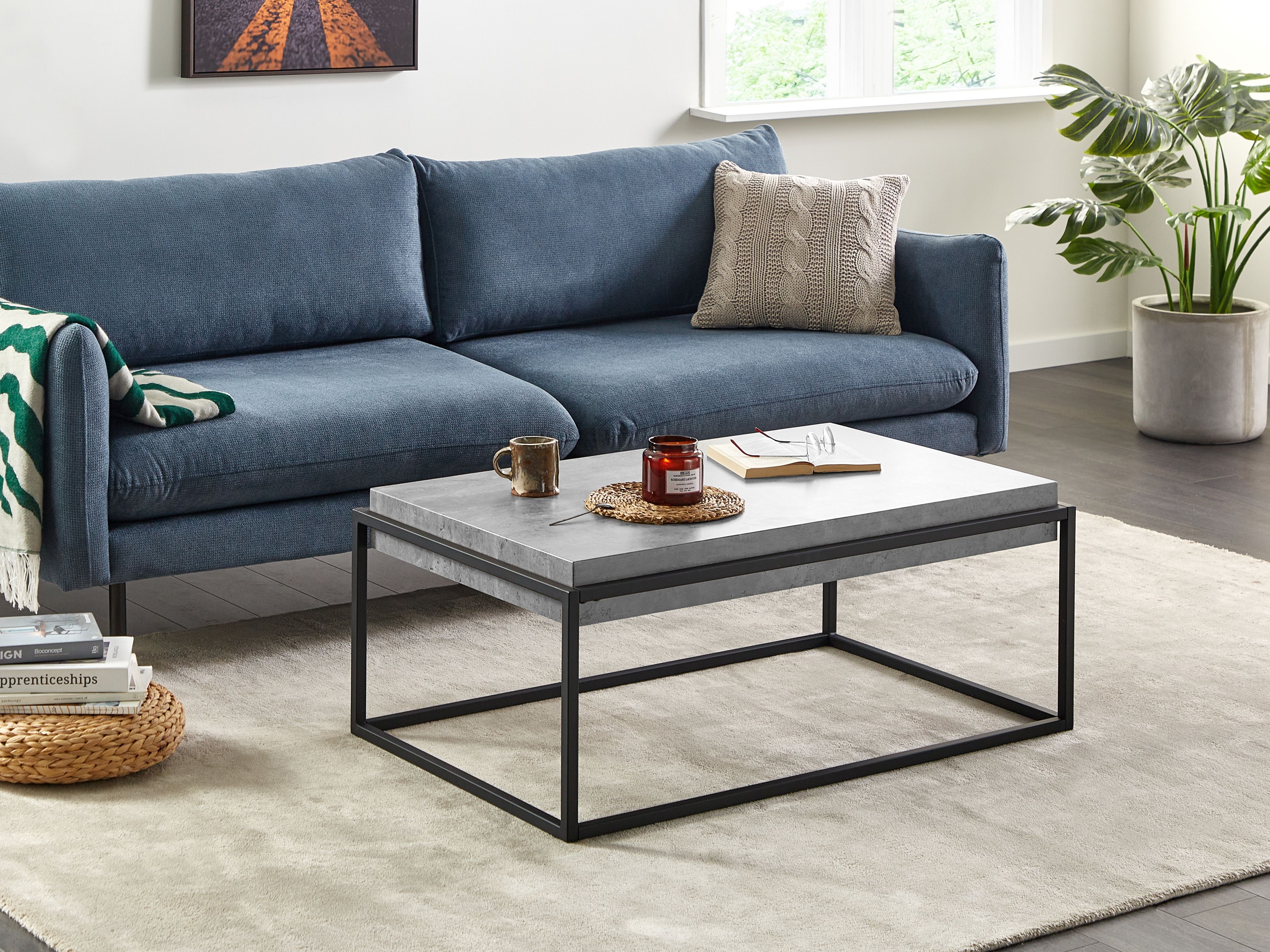 Coffee Table ALTOS Grey Concrete Effect
