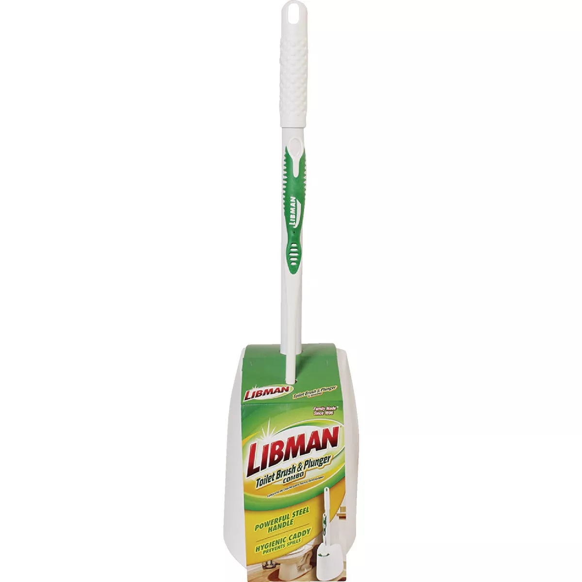 Libman Plunger & Toilet Brush with Caddy