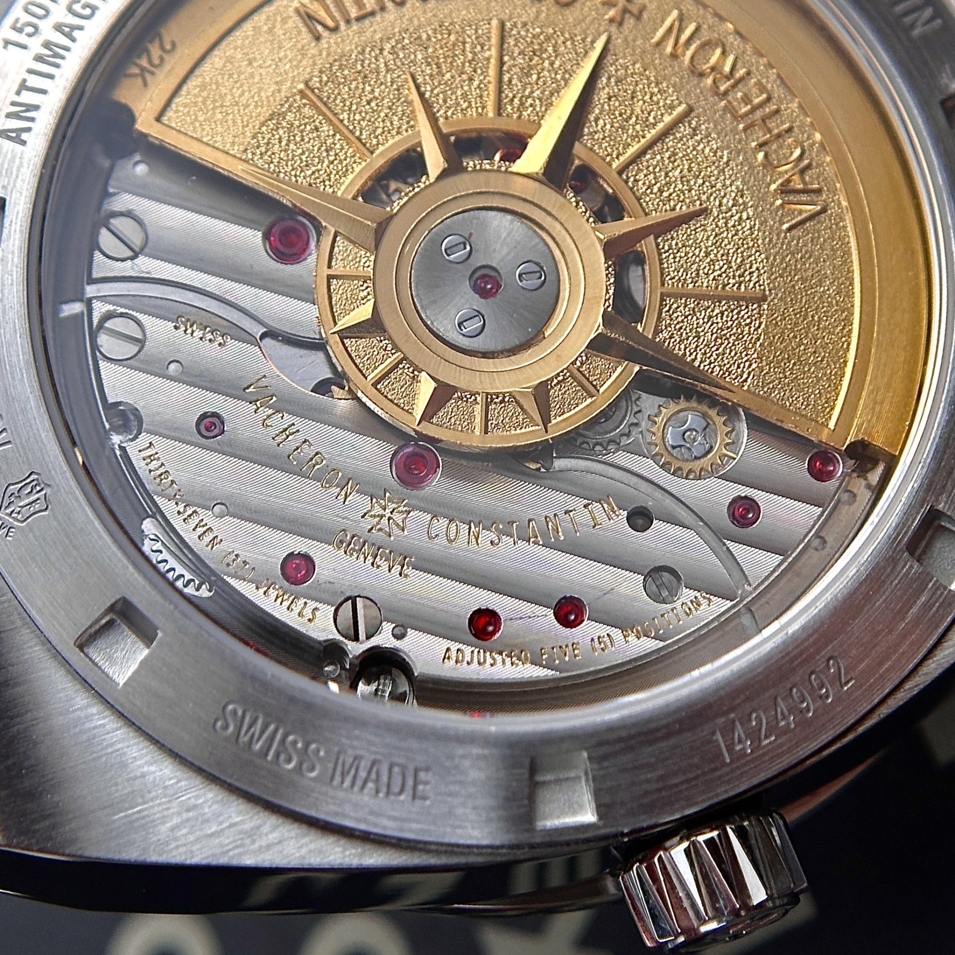 Vacheron Constantin Replica Watch Overseas 4500V Black Dial Metal Wire PPF 41mm - Top club