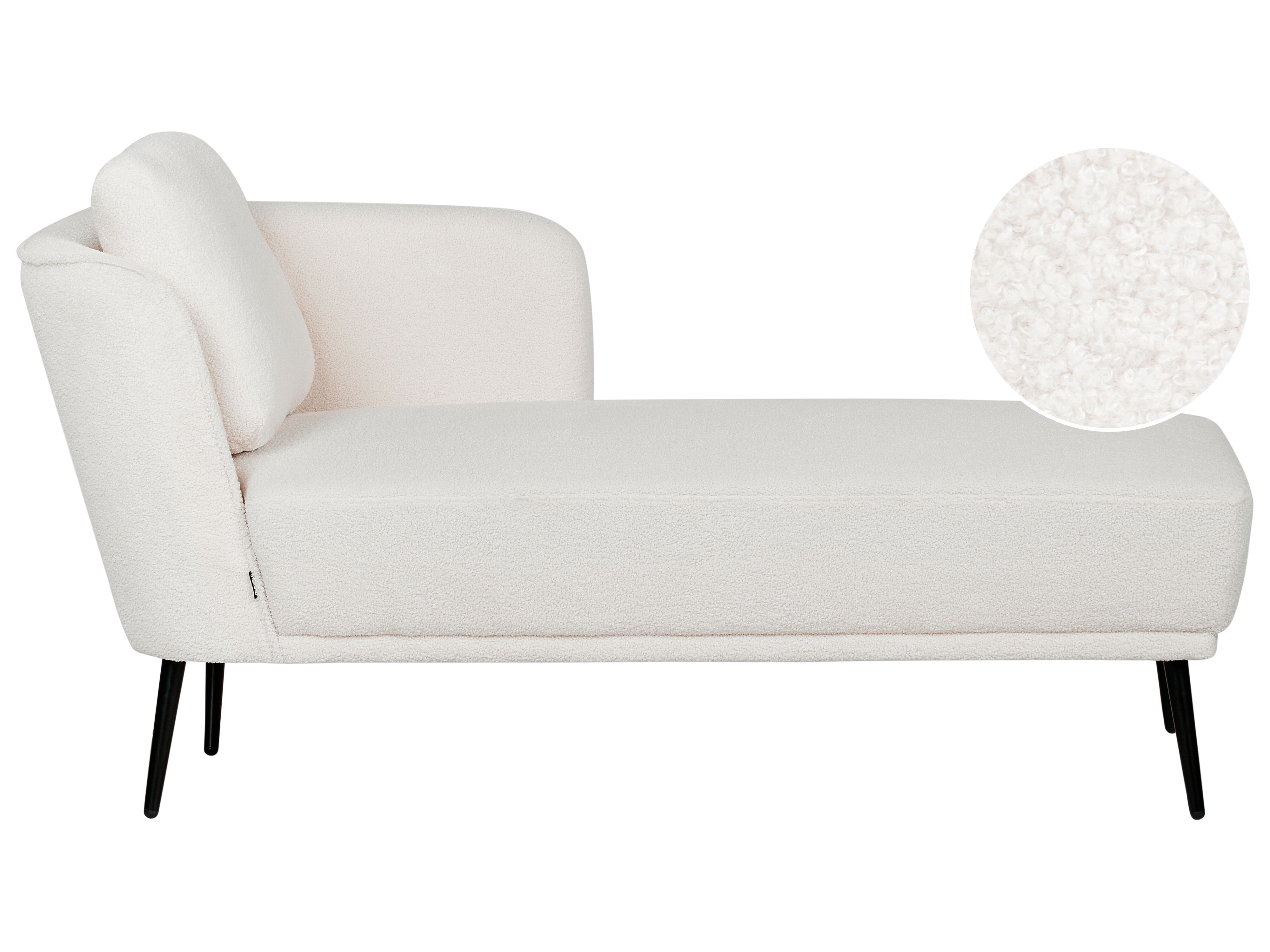 Left-Hand Chaise Lounge ARTHEZE Boucle Off-White