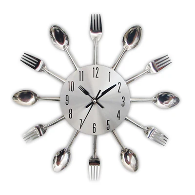 Metal Kitchen Wall Clock