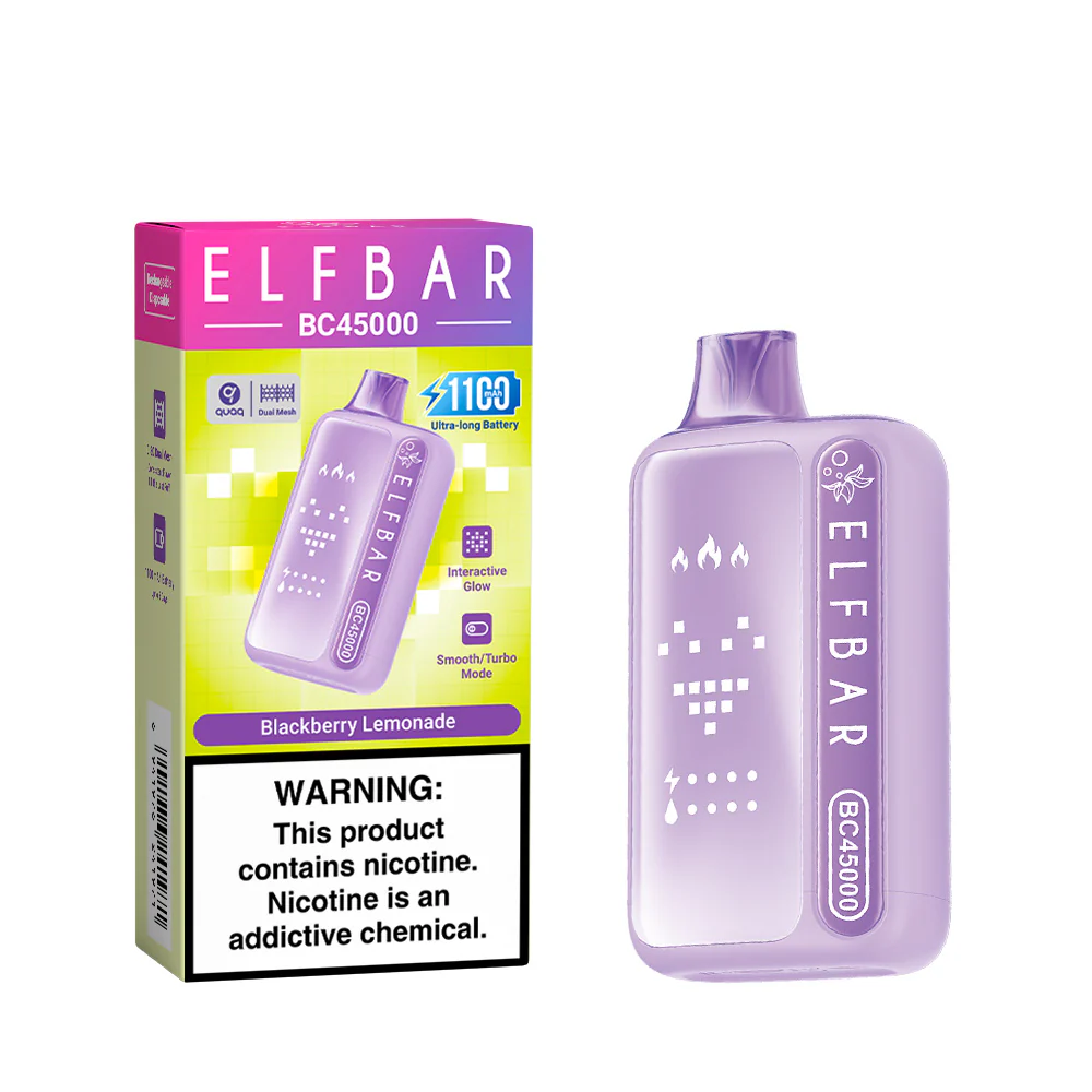 ELFBAR BC45000 ładowalny jednorazowy e-papieros (wszystkie smaki)