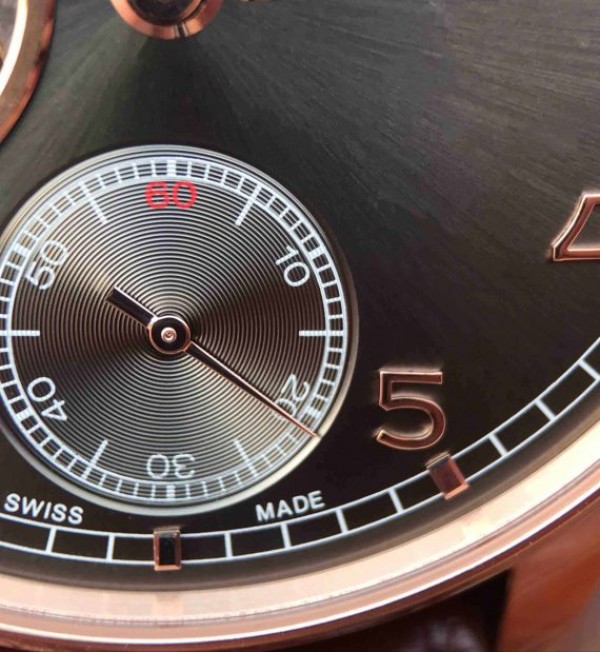 Replica IWC AZ Portuguese Tourbillon IW5463 RG Gray Dial - Top club