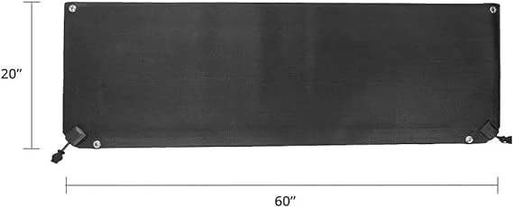 HeatTrak Heated Outdoor Snow Melting Mat - 20 x 60 in - Image 2 HeatTrak Heated Outdoor Snow Melting Mat - 20 x 60 in - Image 2