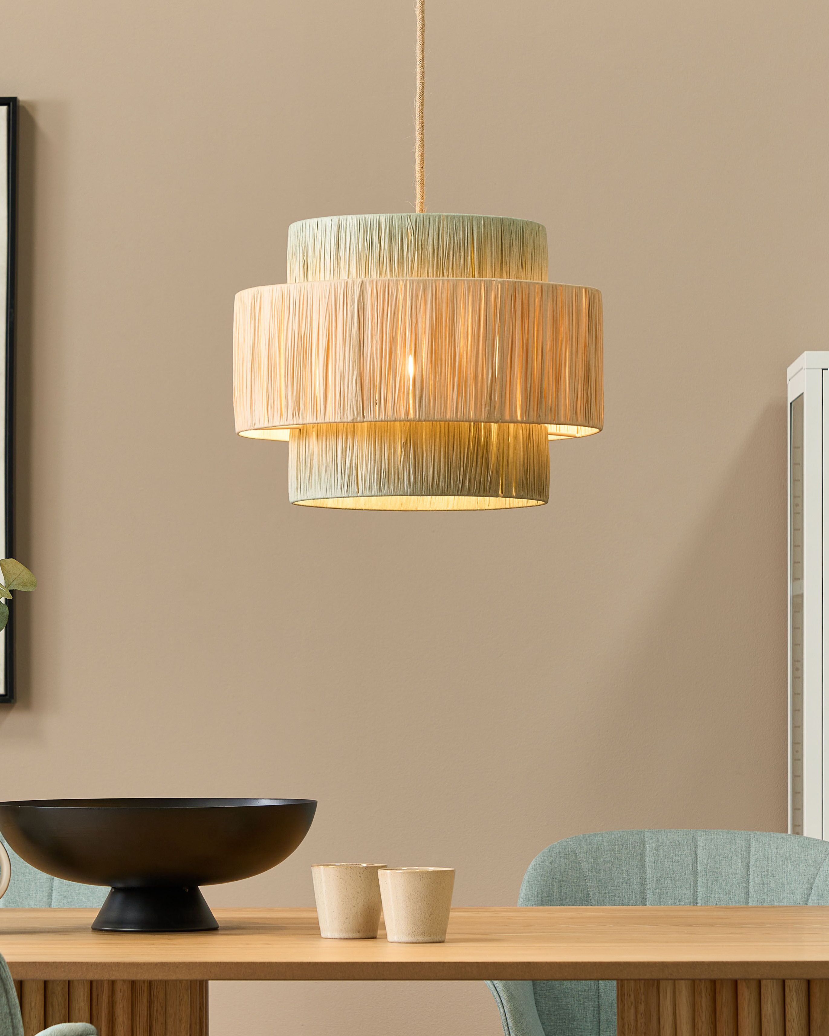 Pendant Lamp PALBRA Paper Natural
