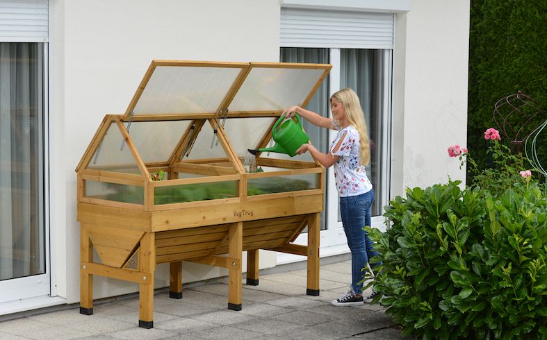 Elevated Outdoor Raised Garden Bed Planter Box 70 x 24 x 29 inch High - Image 7 Elevated Outdoor Raised Garden Bed Planter Box 70 x 24 x 29 inch High - Image 7