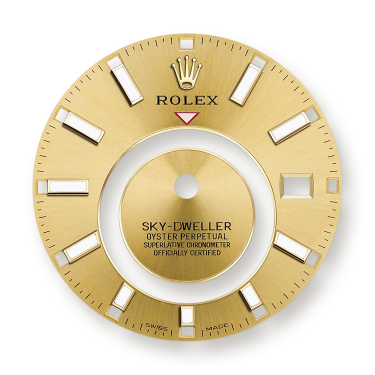 Rolex Sky-Dweller 42mm, 18k Yellow Gold, Ref# 326938-0003(1:1 replica) - Elite Watch Atelier