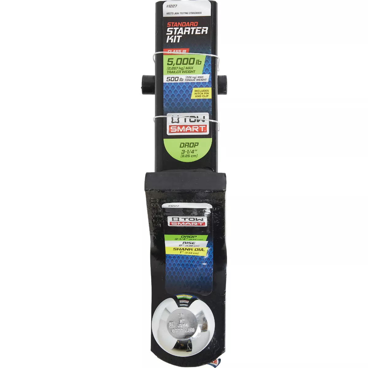 TowSmart Class III 3-1/4 In. Drop Standard Mount Starter Towing Kit, 5000 Lb. Capacity