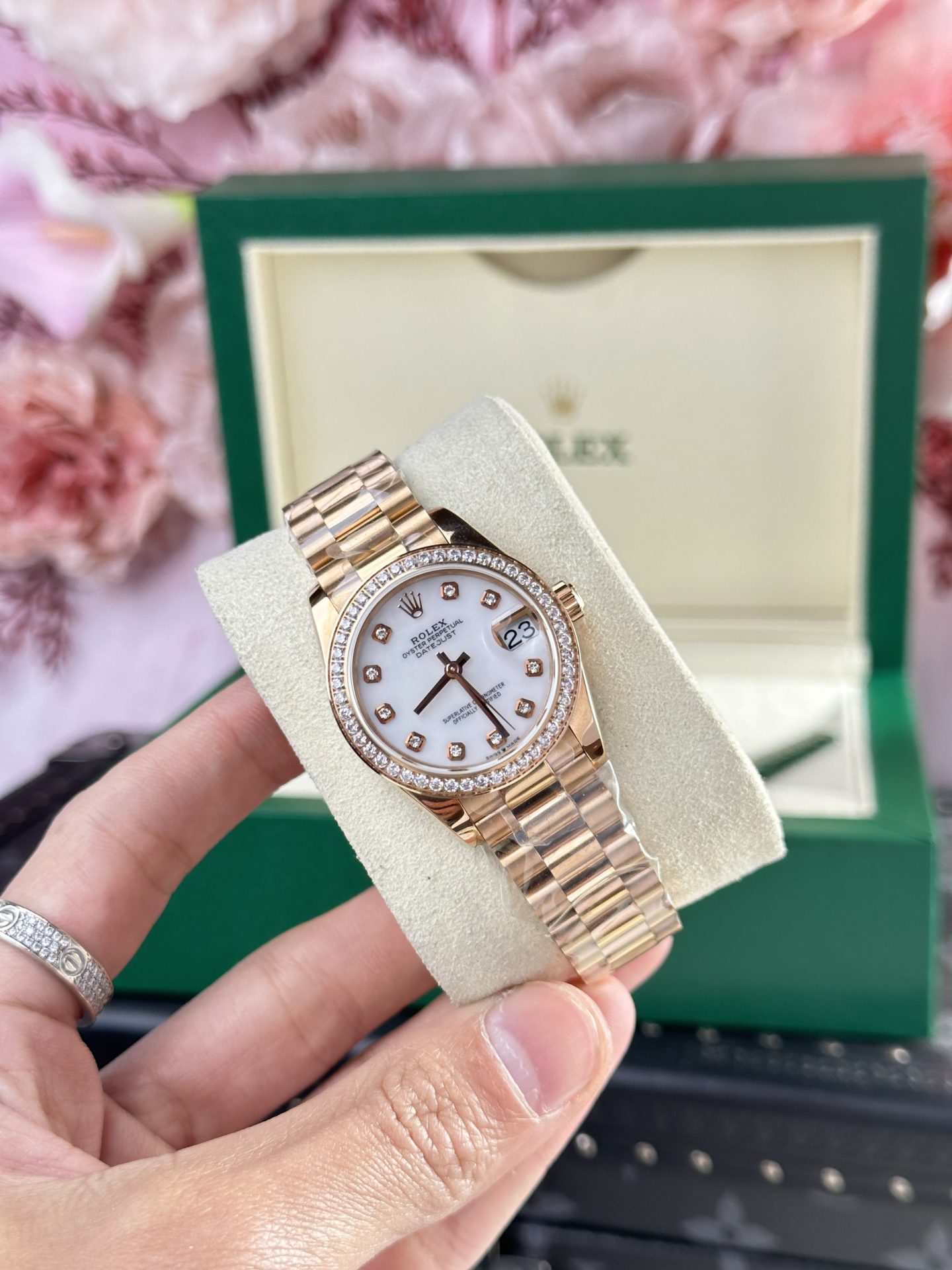 Rolex DateJust 278285 Replica Watch Mother Of Pearl Dial 31mm - Top club