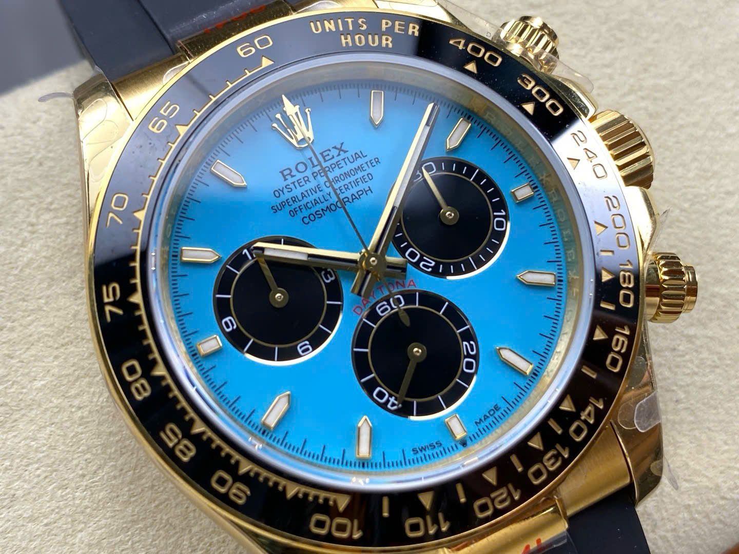 Rolex Cosmograph Daytona 126518LN-001 Replica Watch Blue Dial Weight 152 Grams QF Factory 40mm - Top club