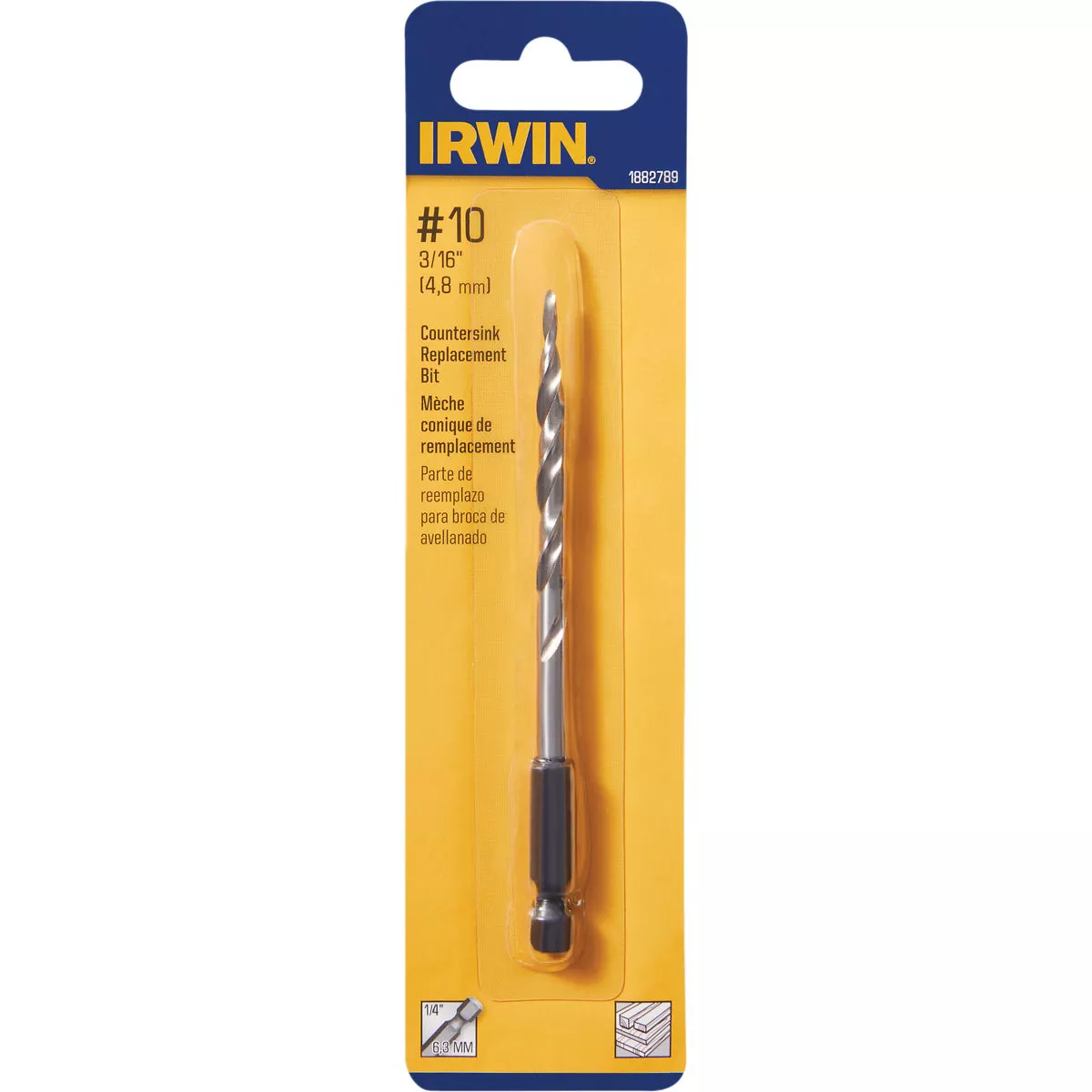 Irwin #10 - 3/16 In. Wood Countersink