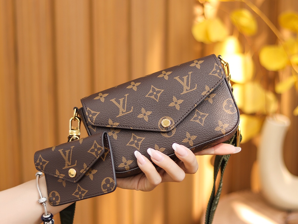 Louis Vuitton Multi Pochette Felicie Strap Go M80091