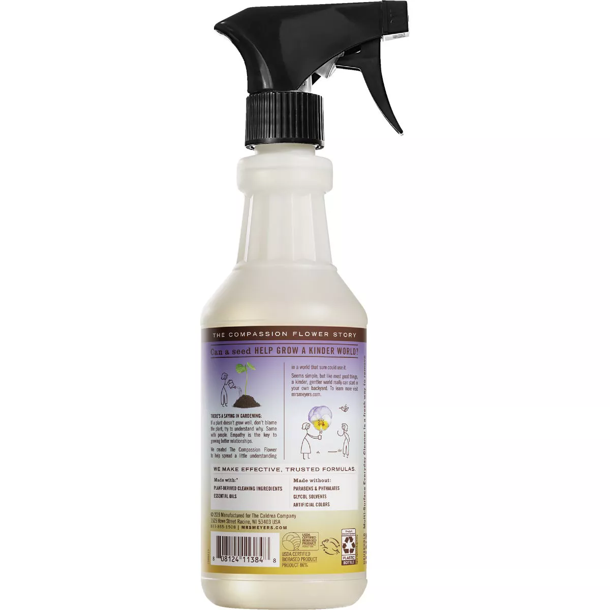 Mrs. Meyer's Clean Day 16 Oz. Compassion Flower Multi-Surface Everyday Cleaner