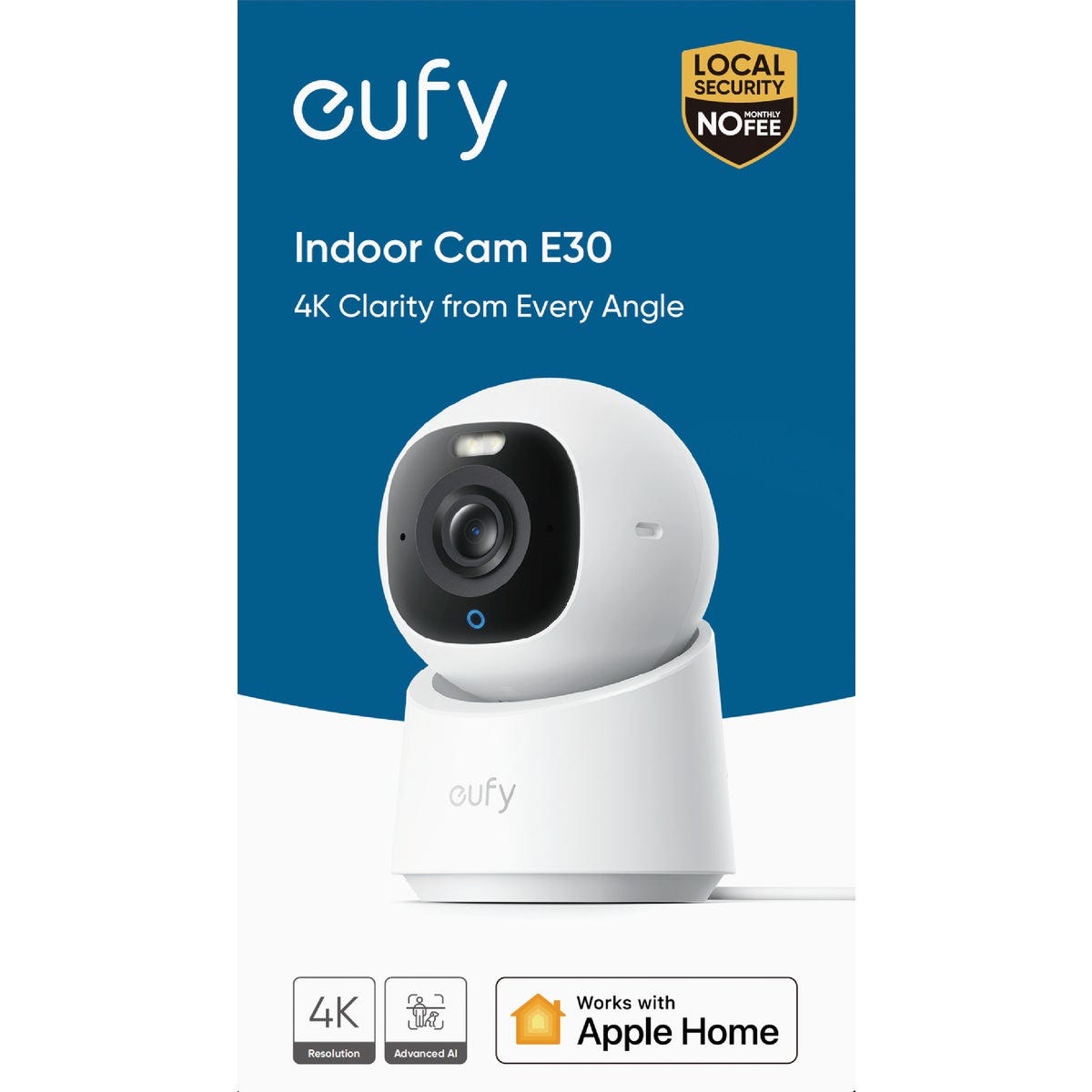 eufy IndoorCam E30 4K UHD Security Camera