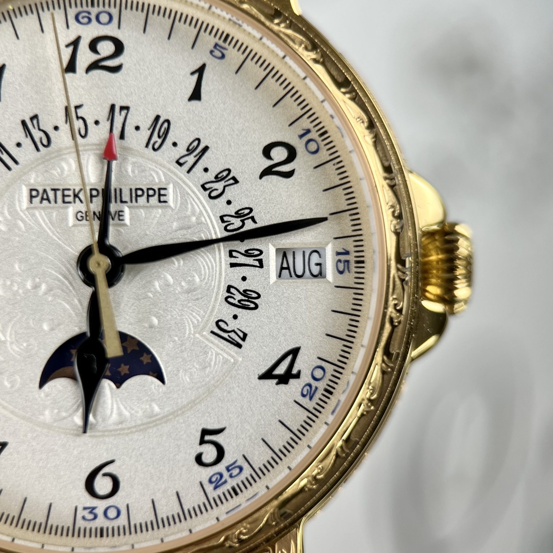 Patek Philippe Replica Watch Grand Complications 5160R Leather Strap 38mm - Top club