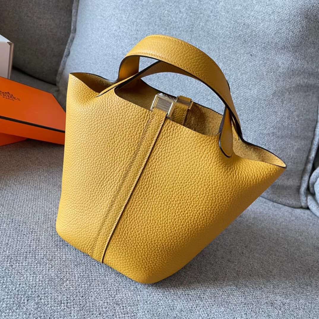 Hermès Picotin Leather 18cm Bag1:1High-quality replica