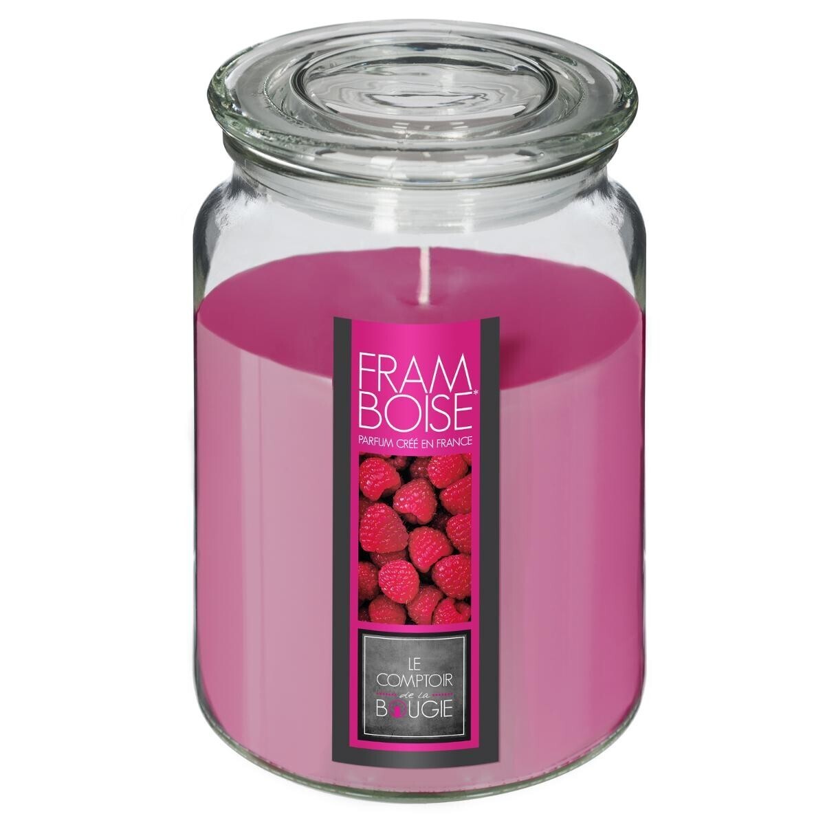 Scented candle Raspberry, 510g