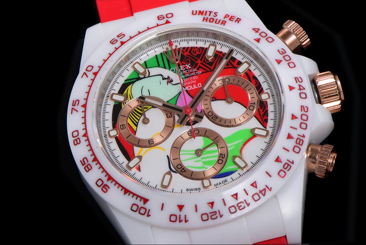 Rolex Daytona Collection - AET x ROLEX x Picasso Crossover - Charles the Great(1:1 replica) - Top club
