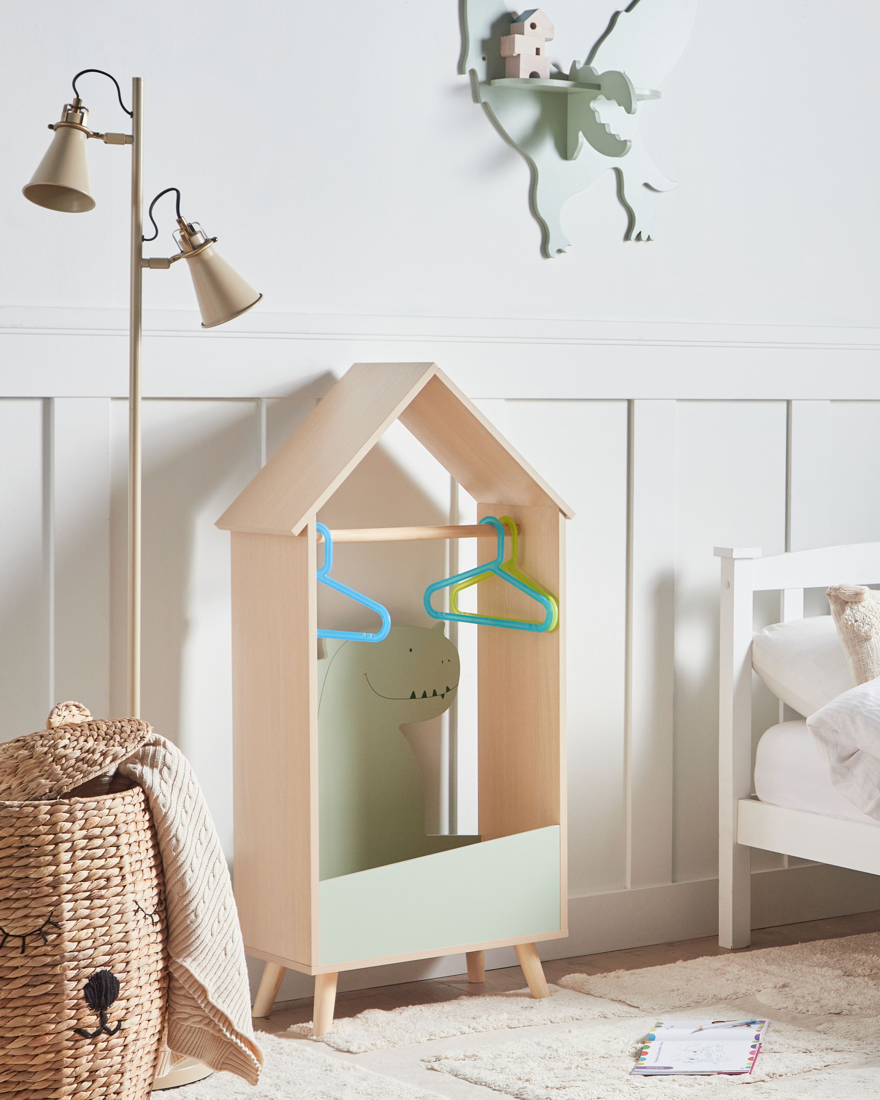 Kids Coat Stand DURANGO Light Brown