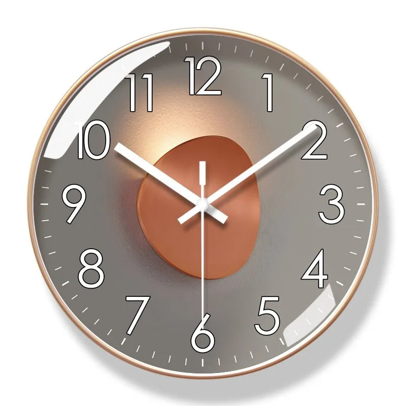 SilenceLux | Luxe Ronde Wandklok