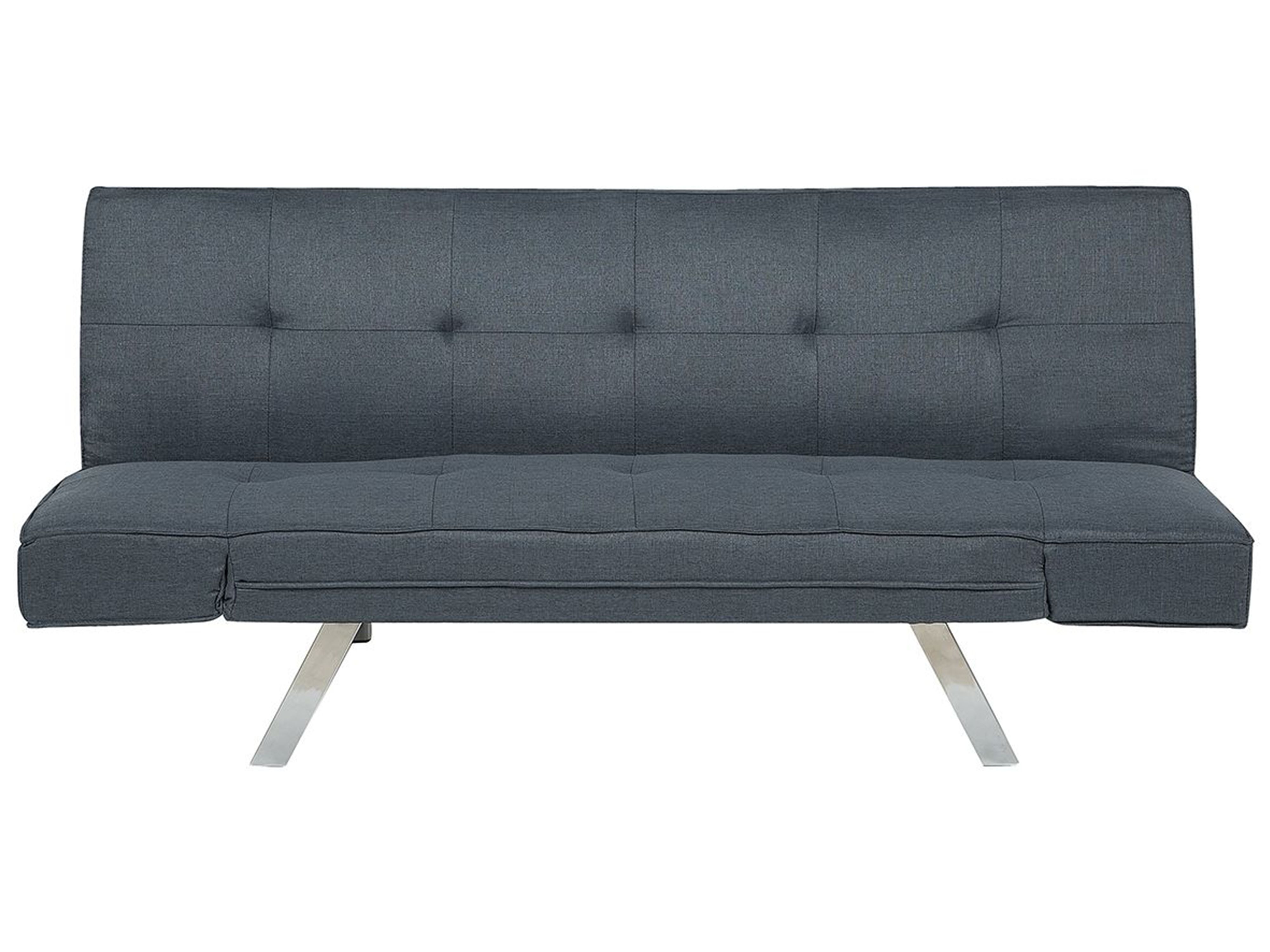 Sofa Bed 3 Seater BRISTOL Fabric Dark Blue