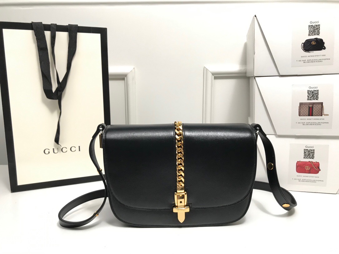 Replica Gucci Sylvie 1969 Small Shoulder Bag1:1High-quality replica
