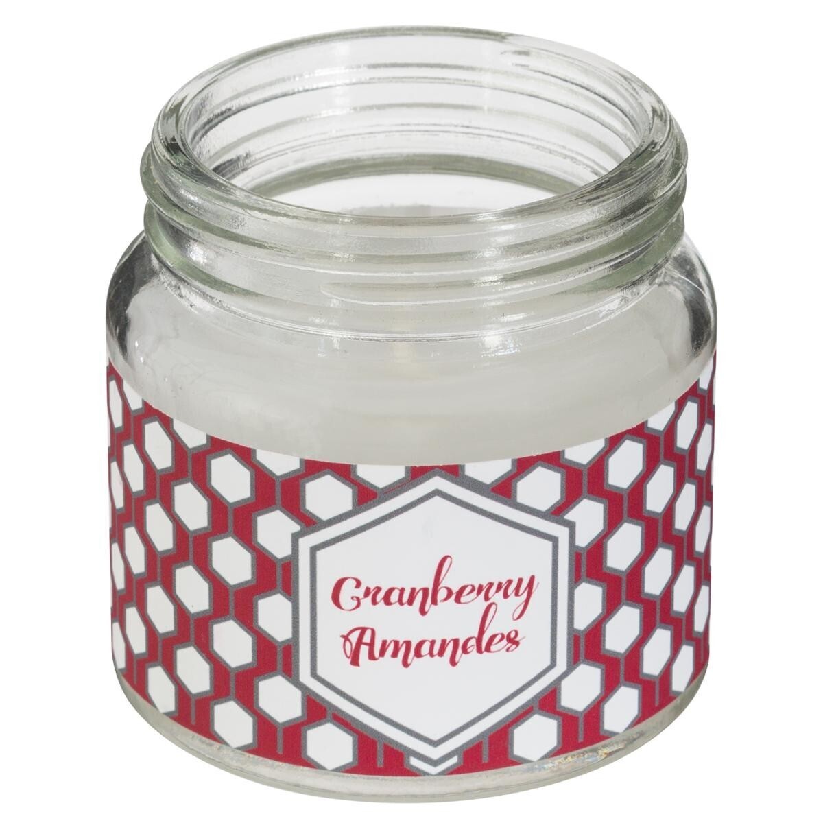 Scented candle Cranberry - almond, 65g