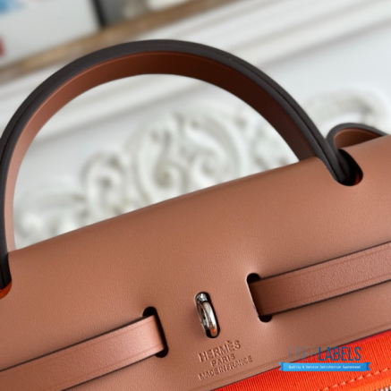 Hermès Herbag Zip 31 Bag | 31x25x10 cm | Luxury Canvas & Leather Shoulder Bag for Women | Spacious Everyday Hermès Tote1:1High-quality replica