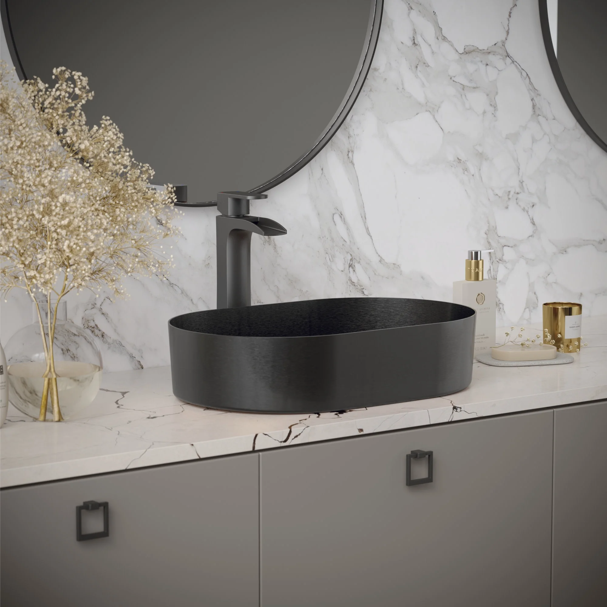 Karran Usa Kbf442 Kassel 1.2 GPM Vessel Single Hole Bathroom Faucet - Copper