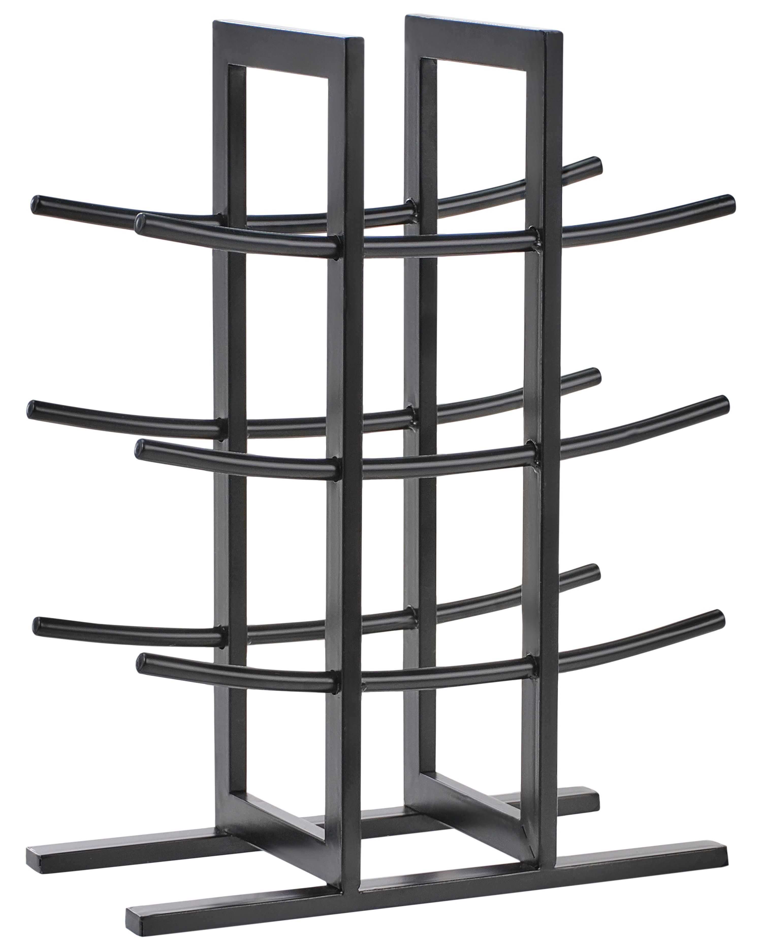 Wine Rack MONAGHAN Metal Black
