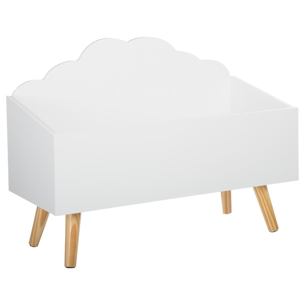 Kids chest "Cloud" White, 58x28 cm