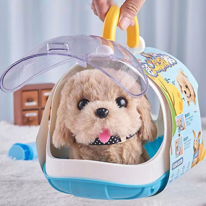 PuppyAvontuur | Wandelende Hond Pluche