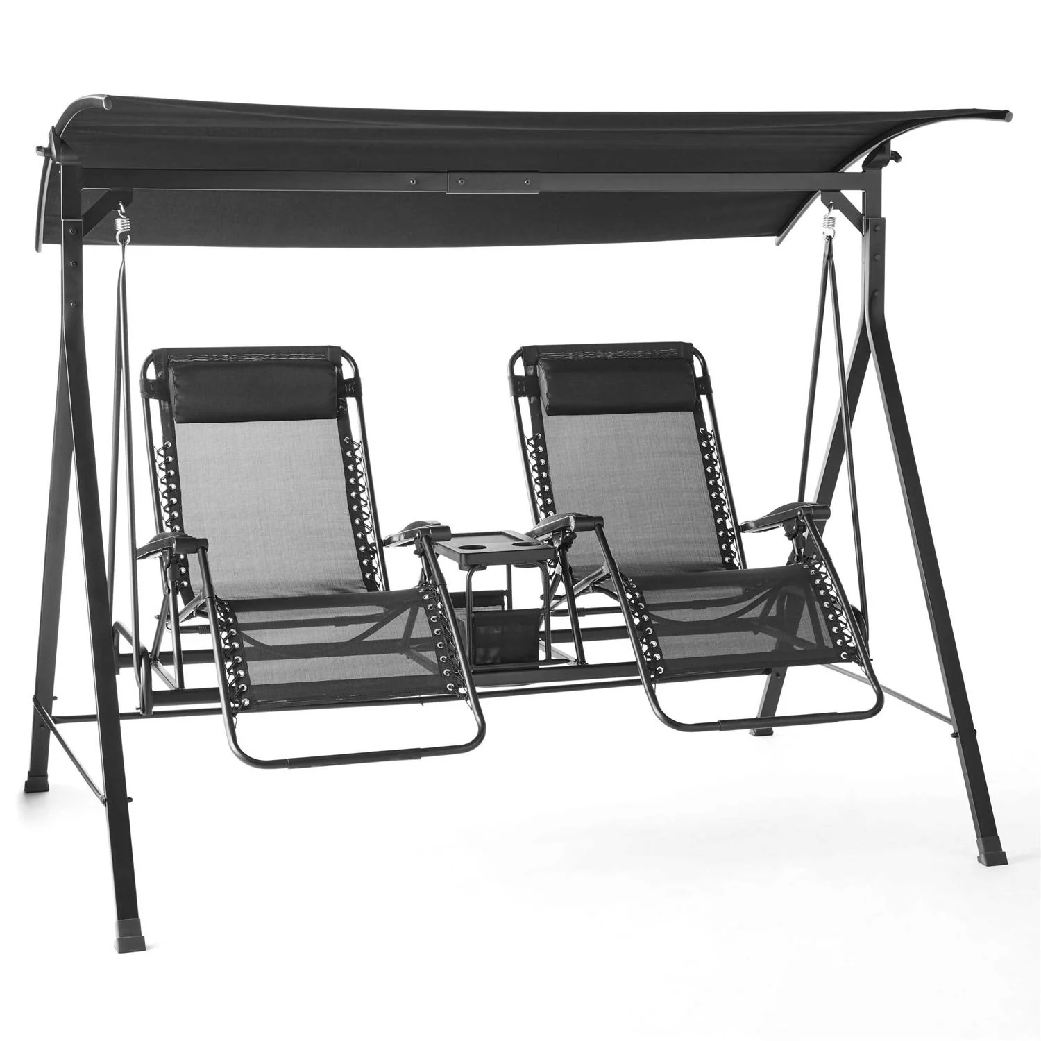 Mainstays Oversized 2-Person Zero-Gravity Steel Outdoor Reclining Swing Mainstays Oversized 2-Person Zero-Gravity Steel Outdoor Reclining Swing
