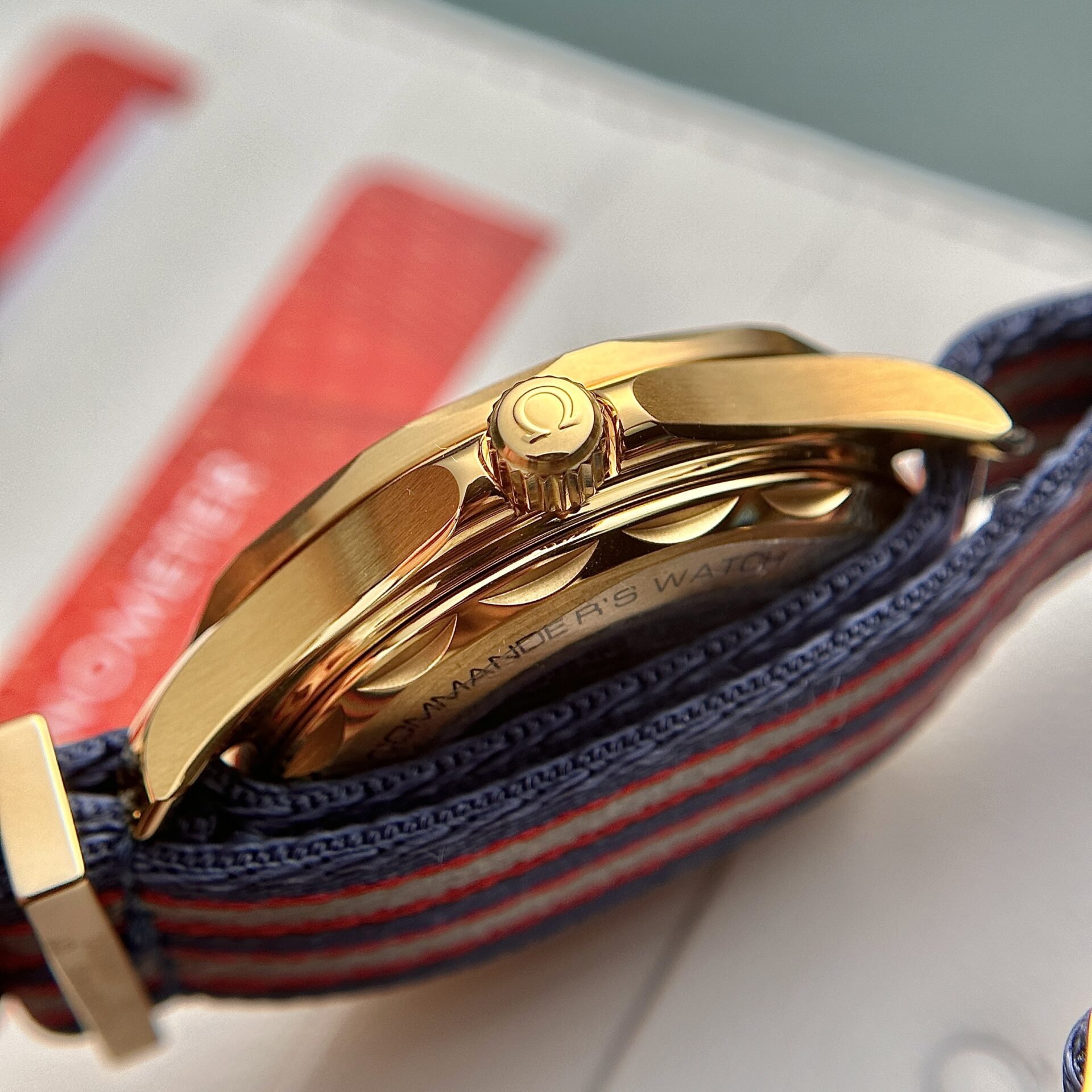 Omega Replica Watch Seamaster Diver 300M 007 Edition Nato Fabric Strap 42mm - Top club