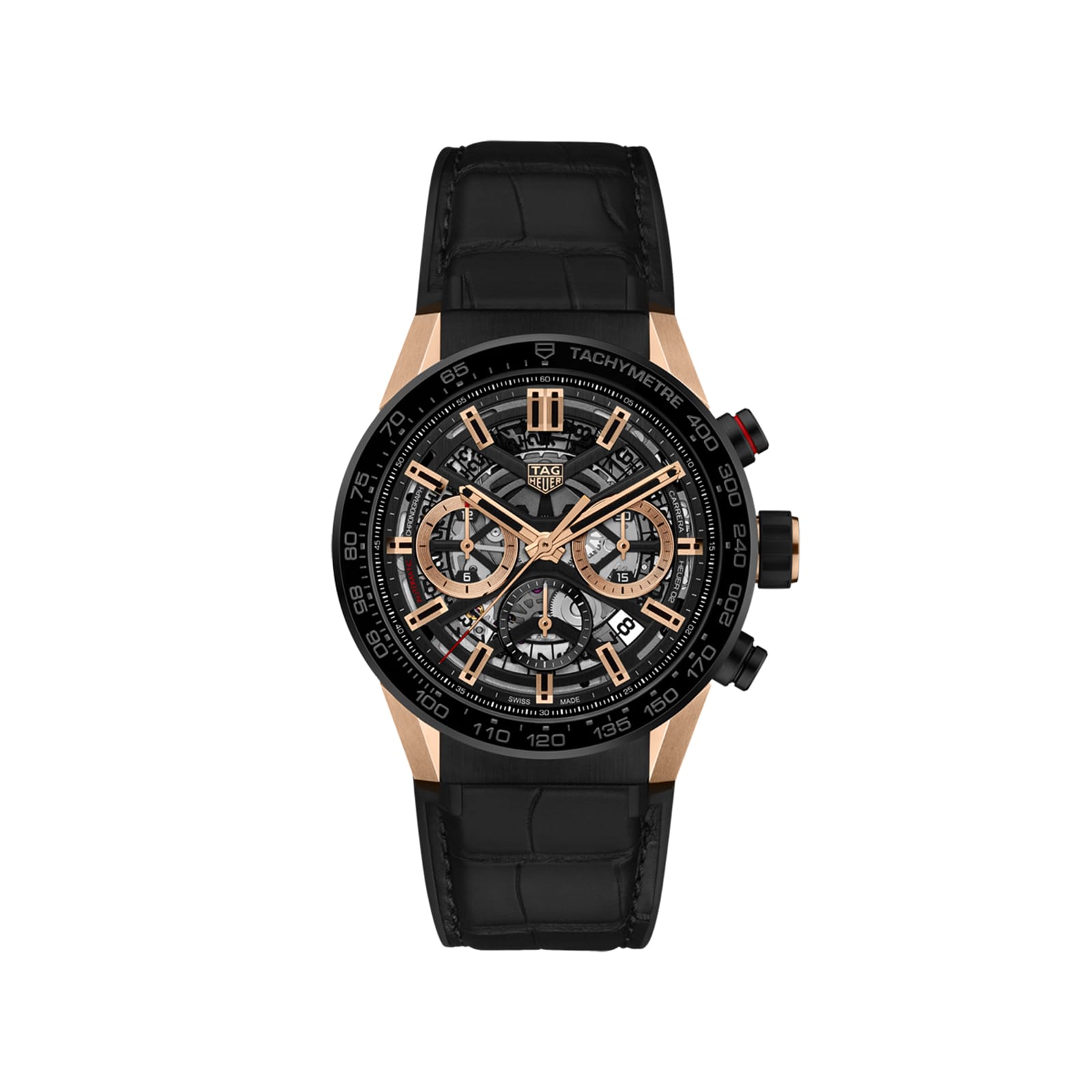 TAG Heuer Replica Watch Carrera Chronograph Automatic 43 mm Steel and Gold(1:1 replica) - Top club