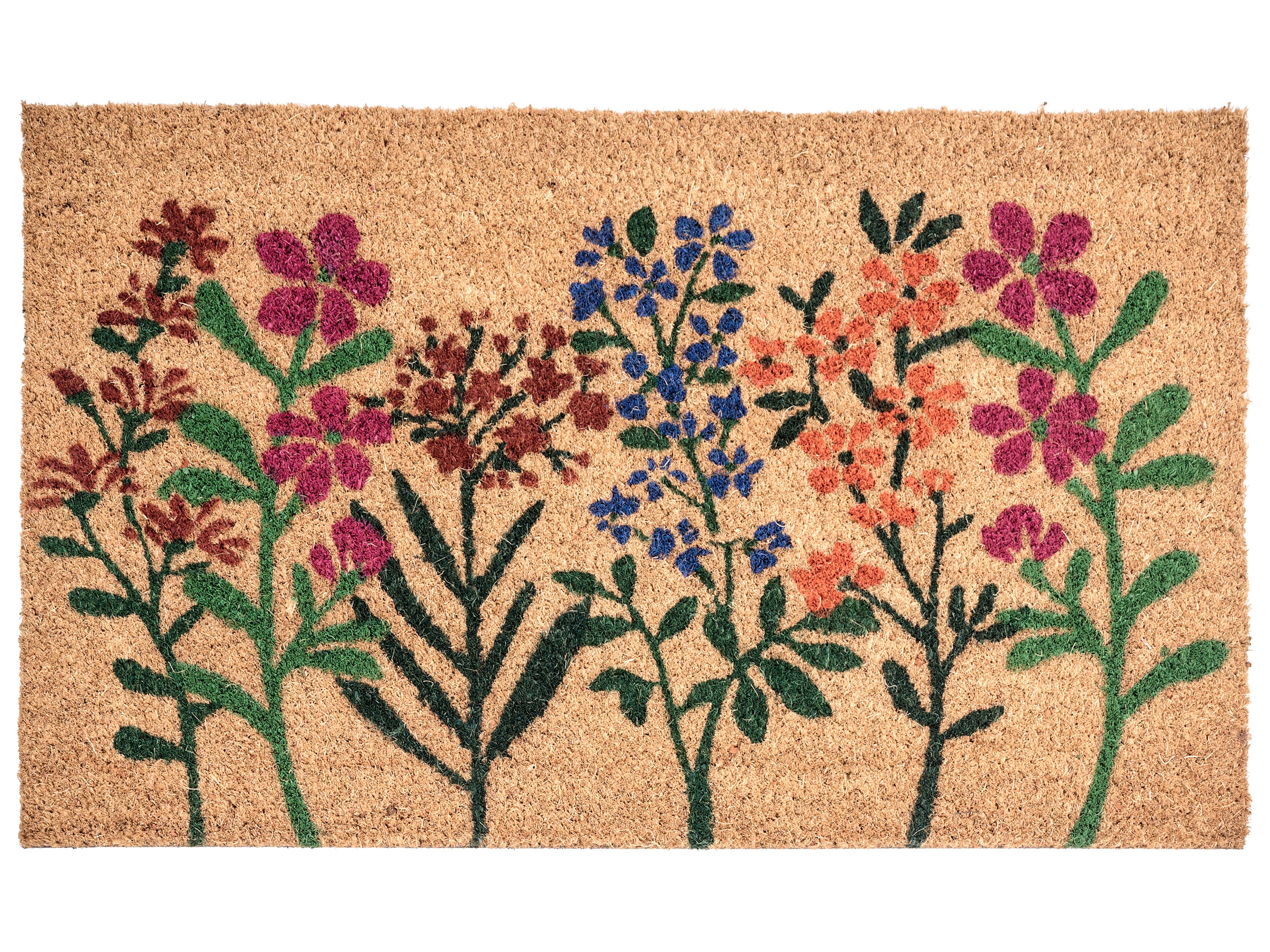 Doormat TEKKONA Natural 50 x 80 cm Flower Coir