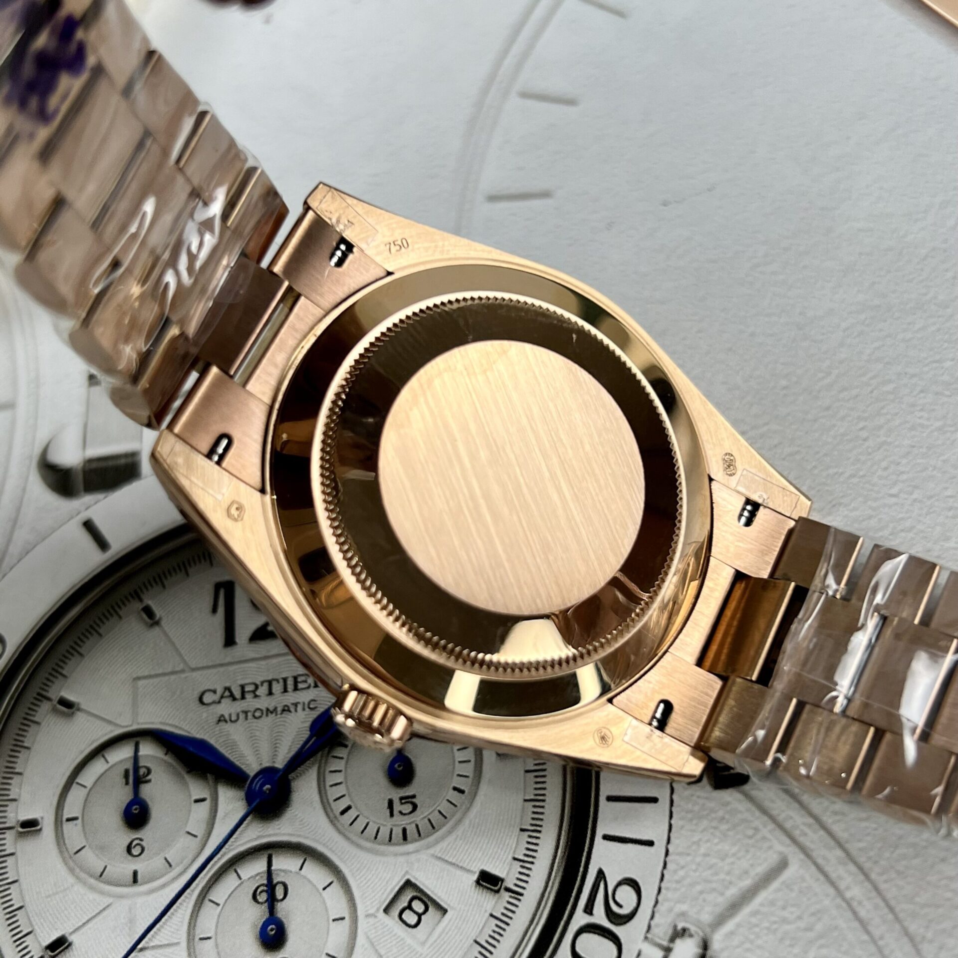 Rolex Day-Date Fake Watch Mother Of Pearl Dial TW Factory 40mm - Top club