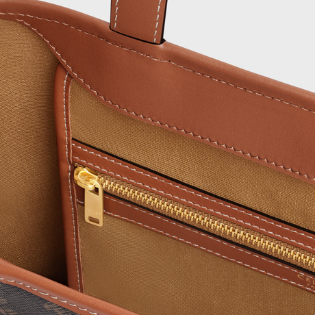 Replicate MEDIUM CABAS IN TRIOMPHE CANVAS AND CALFSKIN TAN(1:1 replica)1:1High-quality replica