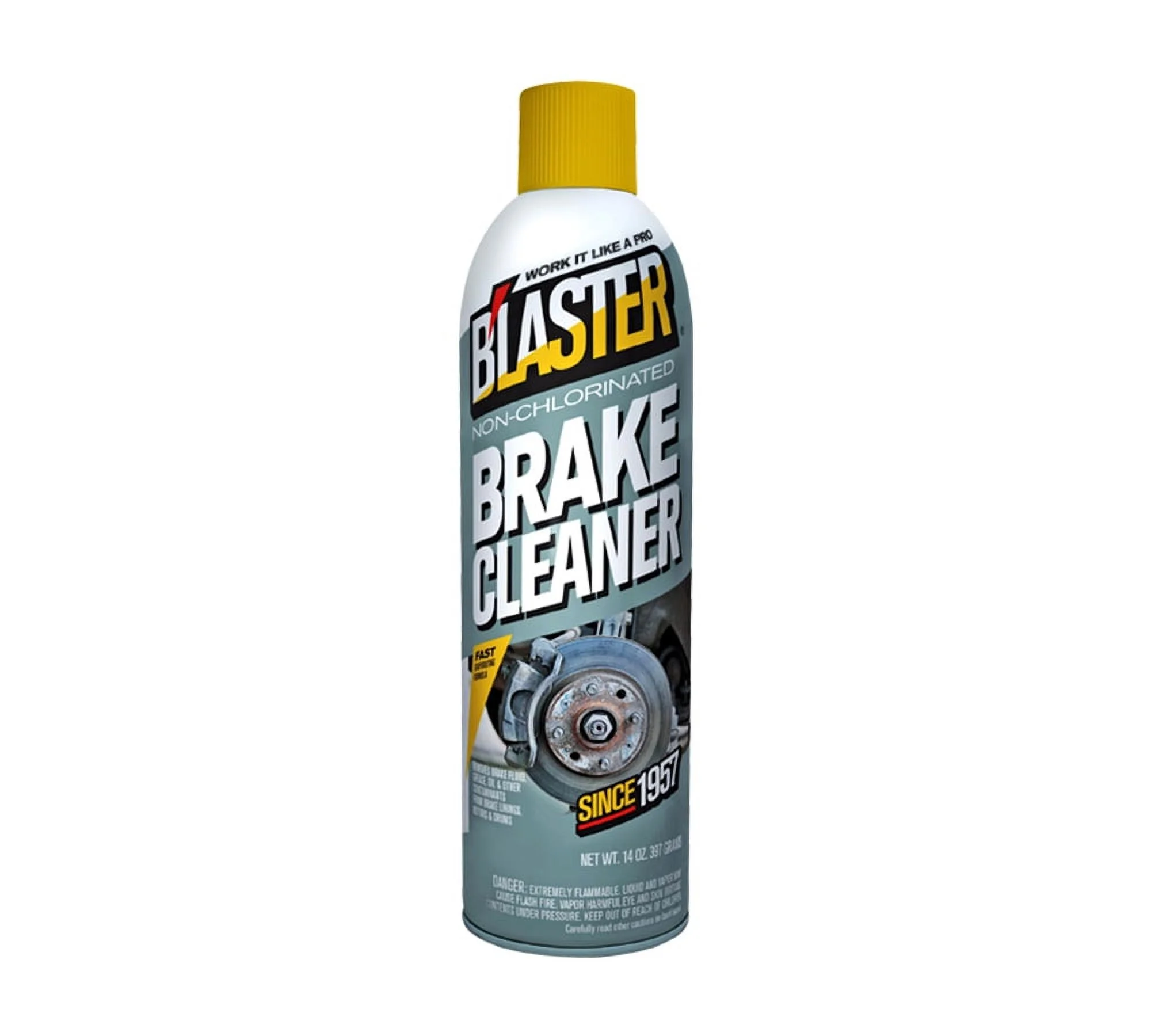 Alternative view of Blaster (12 Pack) Non-Chlorinated Brake Cleaner, Part No. 20-BC, 14 oz. Aerosol Can