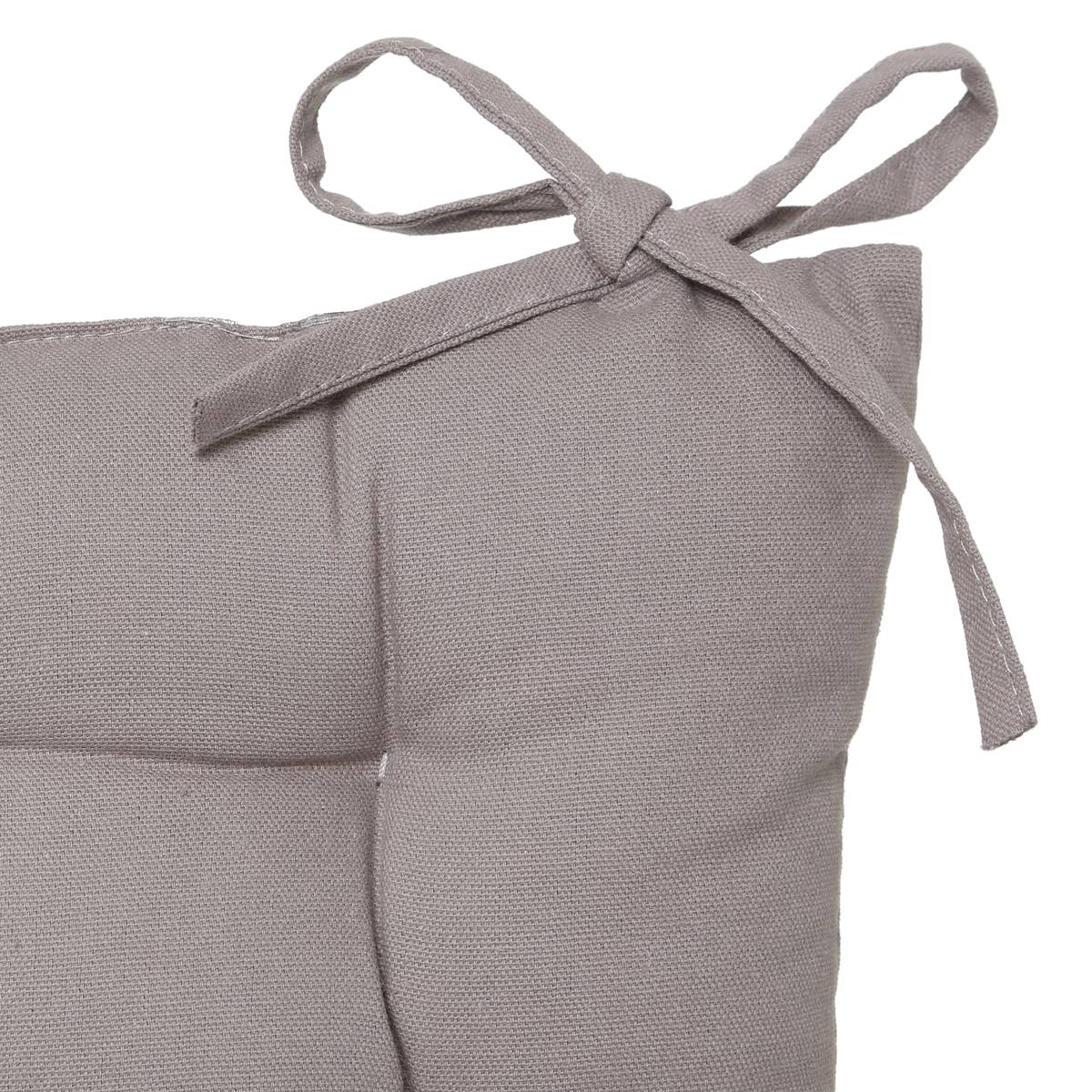 Chair cover Gray, 38x38 cm