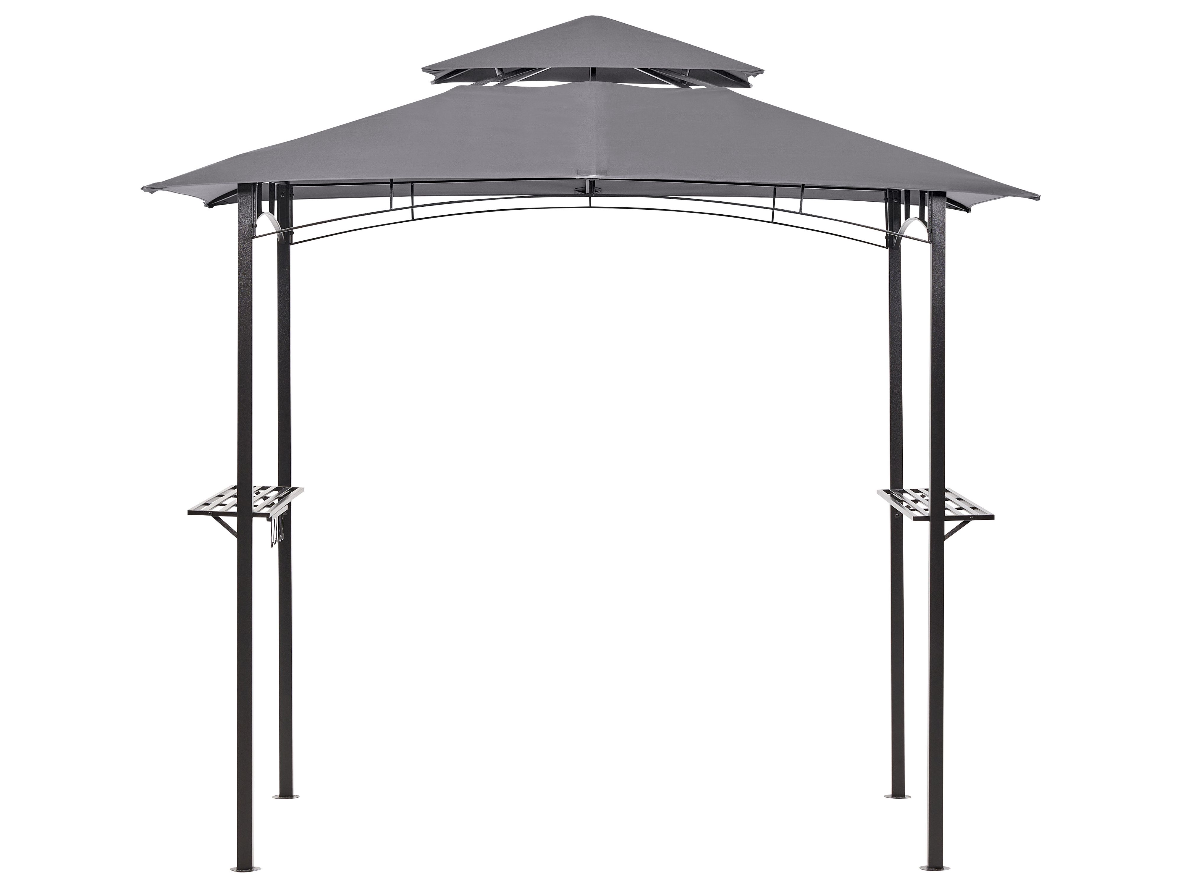 Gazebo NARO Metal 240 cm 148 cm Grey