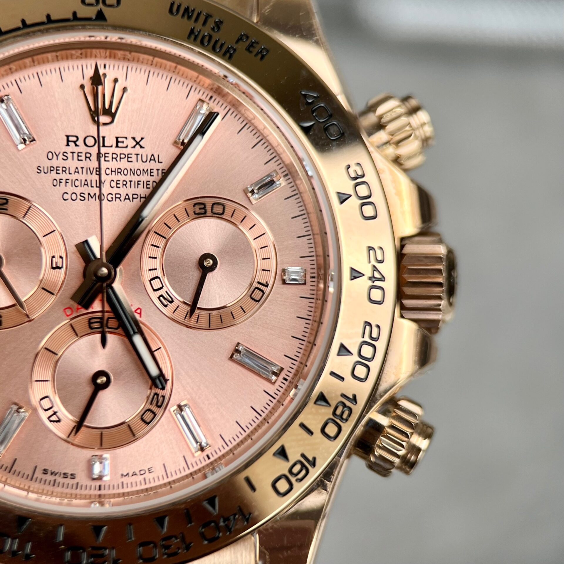Rolex Replica Watches Daytona 116505 Pink Dial BT Factory 40mm - Top club