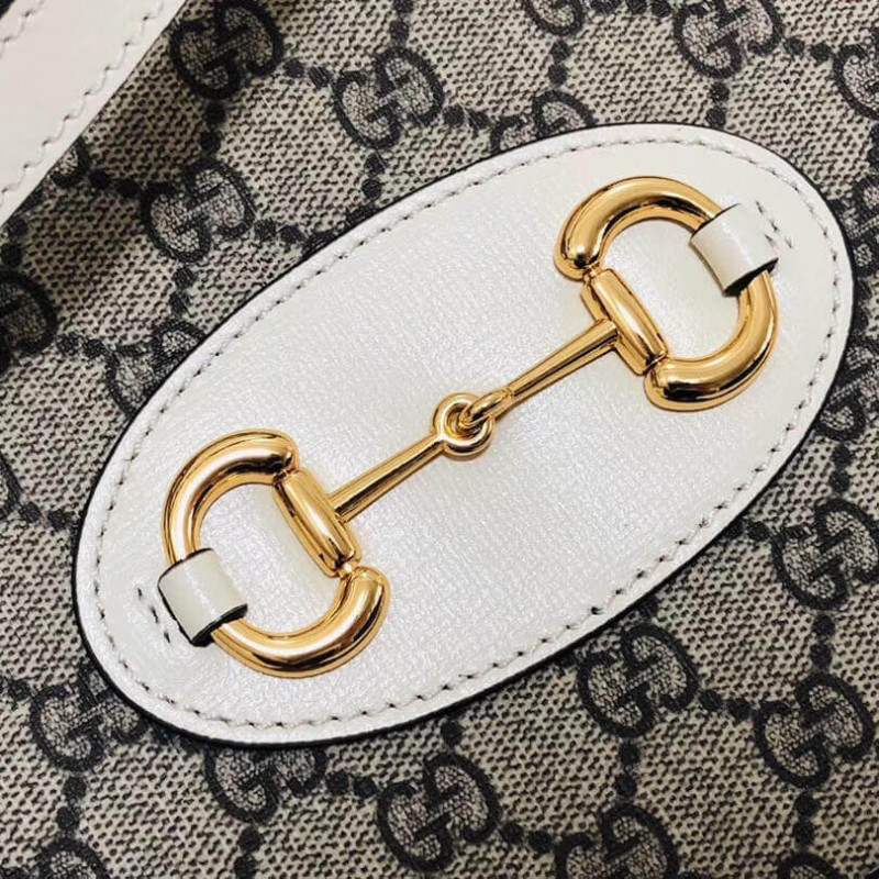 Replica Gucci 1955 Horsebit Gg Supreme Small Top Handle Bag 6212201:1High-quality replica